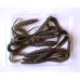 Приманка силиконовая для рыбалки, Taipan Crazy Sweep, 2,5 дюйма, 12шт/уп, цвет №01 Green pumpkin